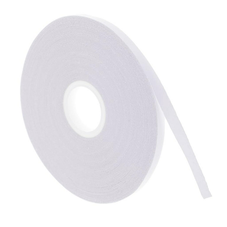 Perfk 54 Yard Double Adhesive Tape Roll Fabric Quilting Tape Wash Away Tape 1.5cm, Size: 1.5 cm