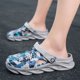 thumbnail image 3 of Sandalias de plataforma para hombre y mujer, zuecos con suela Eva, a la moda, para verano, 3 of 4