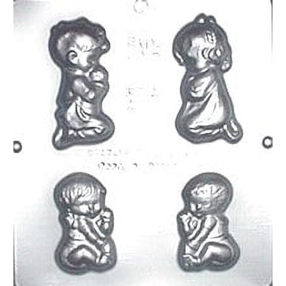 612 Praying Children Chocolate Candy Mold