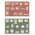 thumbnail image 3 of Coofit Journal Sticker Glitter DIY 120PCS Postage Sticker Album Sticker Stamp Sticker, 3 of 10