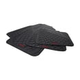 thumbnail image 4 of Tapetes de Lujo para Auto Mikels  Antiderrapante Universal Hule Negro, 4 of 7