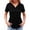 Black #089, variant on Women Housekeeping Uniform Soft Stretchy Cleaning Clothes for Housekeeping Stretchy Scrub Tops Nursing Scrubs, S