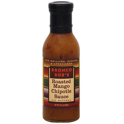 Bronco Bob's Roasted Mango Chipotle Sauce, 15.5 oz (Pack of 6) by Generic