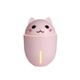 thumbnail image 1 of Yuarrent Humidificador de plástico, Cable de bajo ruido, apagado temporizado, 320ml, almohadilla antideslizante, difusor, generador de niebla para dormir Humidificadores Rosado Yuarrent HA063948-02, 1 of 6