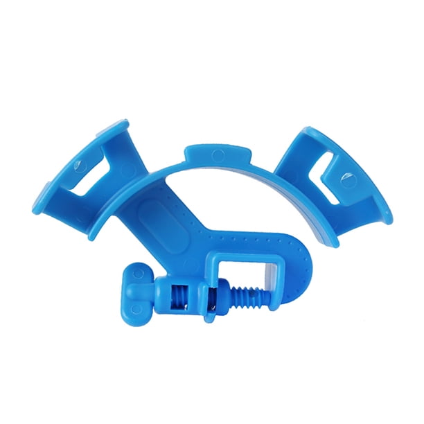 JShteea Abrazadera Fijación para Tanque Peces Soporte Manguera Filtración Acuario (azul)