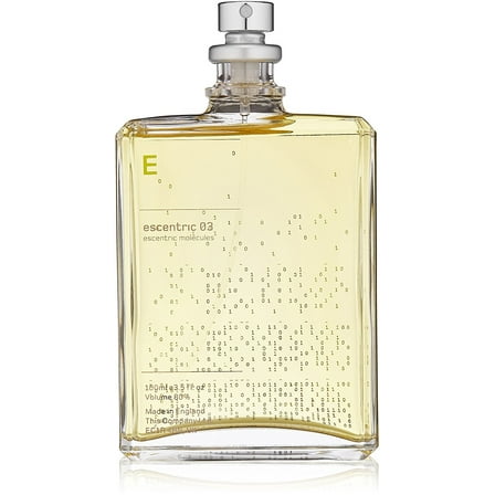 Escentric Molecule 03 Eau de Toilette Spray, Unisex Perfume, 3.4 Oz
