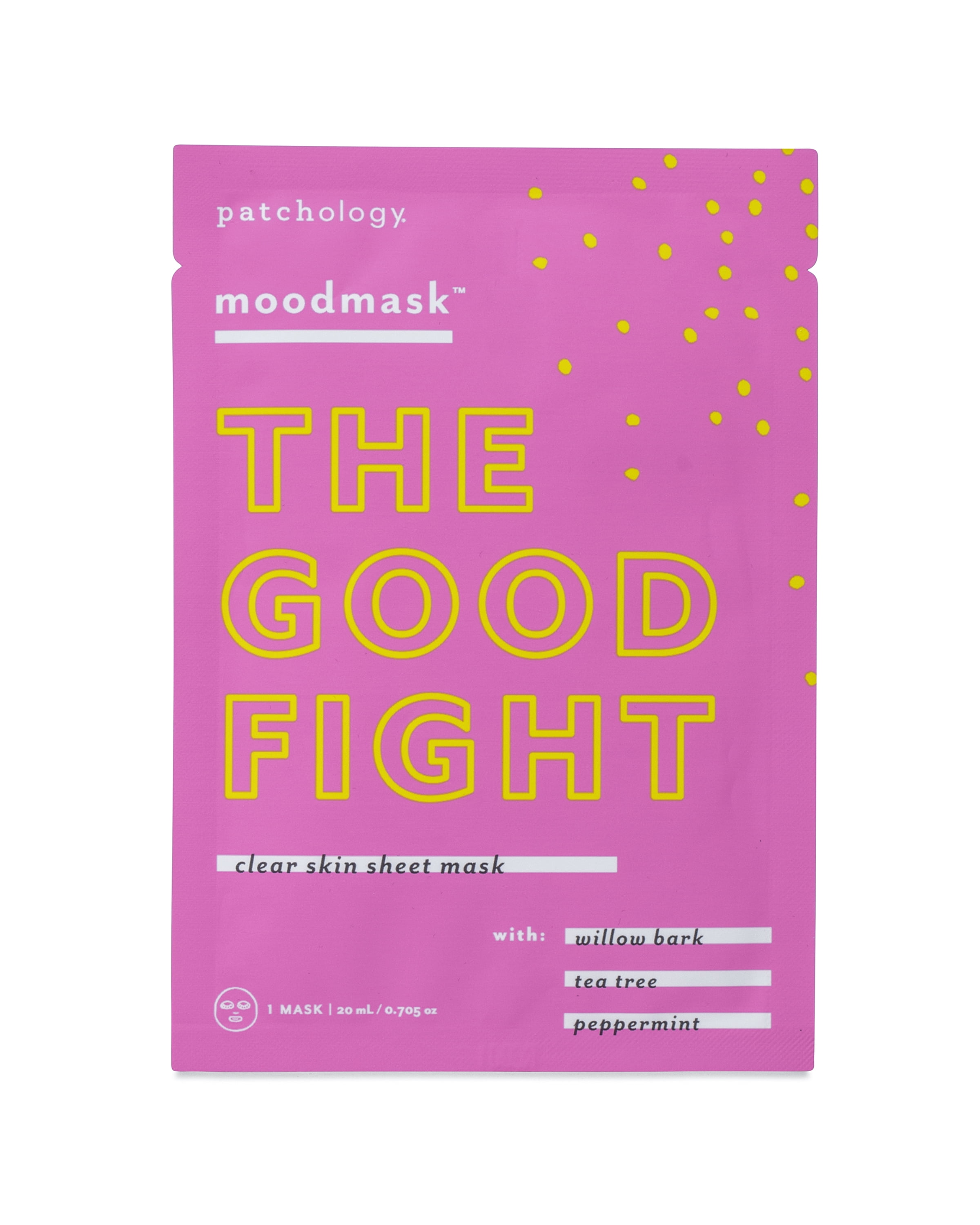 Patchology moodmask The Good Fight Sheet Mask- Single