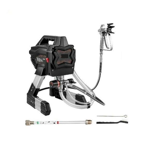 650W Stand Airless Paint Sprayer Electric Professional Powder Coating Machine 1.1 L/min for Furniture Yard Wall Spraying ,Ruggedly Built