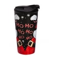 thumbnail image 2 of Cypress Home Ho Ho Ho Ceramic Travel Coffee Mug, 17 ounces, 2 of 3