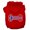 Red, variant on Pet, Dog Cat Hoodie Screen Printed, "Bone Shaped Norway Flag"