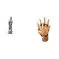 thumbnail image 1 of Estatua de Guan Yin,Estatua de Guan Yin para decoración del hogar.,Escultura de Kuanyin,figurita,decoración china,regalos,Escultura de mano,Escultura de mano,manos entrelazadas,amantes, 1 of 8