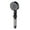 Black, variant on Qocolhg Shower Head with Handheld, Shower - High-Pressure Handheld Showerhead - Hard Water High Pressure6 Spray Modes Handheld Shower For The Elderly, ChildrenCan Be Used For Home
