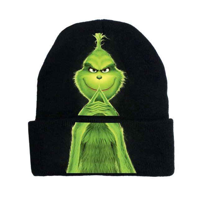 Gorro de punto divertido para reuniones familiares, gorro de Navidad, 2024, novedad