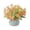 Orange, variant on Fareti Spring Artificial Flower with Pot, Fake Floral Arrangement, Tabletop Desktop Decor for Living Room, Indoor Potted Faux Flowers