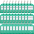 thumbnail image 6 of SEWCHICS Colored Key Chain Tags Green ABS with Writable Labels for Projects 35 Pieces Key Tags, 6 of 8