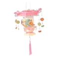 thumbnail image 4 of Linterna de Año Nuevo Chino Sunnimix Artesanal para Fiesta del Festival de Primavera Rosa, 4 of 8