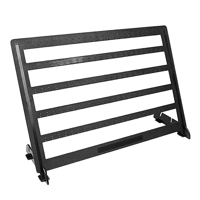 Organizador de joyas sencillo shaofei soporte de plástico negro 240 agujeros
