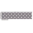 thumbnail image 3 of Ambesonne Floral Fabric by the Yard Upholstery, Flowers Art in Retro Style, 1 Yard, Dark Purple Grey Eggshell, 3 of 5