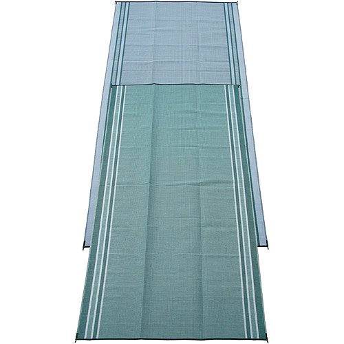 Fireside Patio Mats Patio/RV Mat, 9" x 18", Mossy Teal/Green Walmart