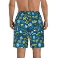 thumbnail image 3 of Naloa Heavy Equipment Machinery Men's Beach Shorts, Surfing shorts, Swim trunks, Quick Dry Swim Trunks for Surfing Beach Fun - XX-Large, 3 of 9