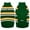 Green, variant on Kuoser Striped Dog Sweater Warm Pet Knitwear, Soft Winter Clothes for Dogs, Apricot, M