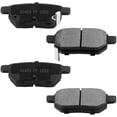 thumbnail image 3 of Rear Ceramic Brake Pads w/Hardware Kits Fits for Toyota Corolla Matrix Prius Plug-In Yaris, Pontiac Vibe, Scion TC IM XB-Low Dust Brake Pad-4 Pack, 3 of 5