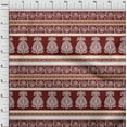 thumbnail image 4 of oneOone Cotton Jersey Maroon Fabric Asian Block Diy Clothing Quilting Fabric Print Fabric By Yard 58 Inch Wide, 4 of 4