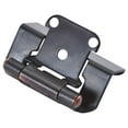 thumbnail image 1 of Hickory Hardware P5710F-VB Bonze Vintage Semi-Caché Charnière Enveloppante 2-Pack, 1 of 1