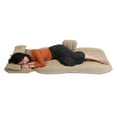 thumbnail image 3 of Soft Flocked PVC Inflatable Bed Mattress,  Comfortable Air Beds, Support Heavy Weight, Includes Pillows Stools. Use for Camping, Travel, or Anything You Want with Easy  and, 3 of 7