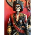 thumbnail image 5 of Pirate Captain Hook Skeleton Life Size Statue, 5 of 7