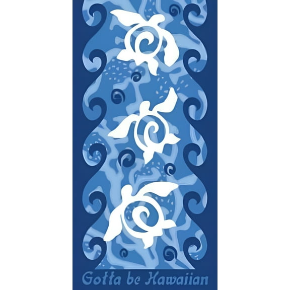 Gotta Be Hawaiian Honu Beach Towel, 1 Each