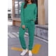 thumbnail image 1 of Conjunto De 2 Piezas Para Mujer, Elegante Conjunto De Salón Para Mujer Lavable A Máquina, Suelto, De Alta Elasticidad Para El Hogar ANGGREK Verde S, 1 of 5