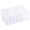 thumbnail image 2 of Home Edit Storage LAWOR Mesh Storage Box Foldable Closet Clothes Dividers Nylon Dresser Compartments Organizers White O323, 2 of 9