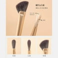 thumbnail image 6 of Single Professional Sickle Shape Oblique Half Fan Nose Shadow Brush Multifunctional Highlight Contouring Brush Beauty Makeup Tool, 6 of 10