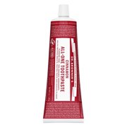 All-One Toothpaste Cinnamon, 5 ounce - 70% Organic Ingredients, Natural and Effective, Fluoride-Free, SLS-Free, Helps Freshen Breath, Reduce Plaque, Whiten Teeth 5 Ounce 6 Pack
