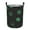 Medium, variant on Geometry Dash Laundry Hamper Storage Basket With Handles, Round Circular Hamper For Home Bathroom Bedroom Dorm Medium