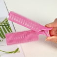 thumbnail image 2 of Unique Bargains Volumizing Hair Clips Hair Volumizer Clips Volumizing Roller Clips for Women Hair Curler for Bangs Pink, 2 of 6