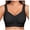 Black, variant on Super Firming Bra Women Wirefree Bras No More Sagging Breasts,Full Coverage Wireless Bras (XX-Large,Black+Dusty Rose)