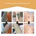 thumbnail image 4 of Sonew 100PCS  Cover Up Patches, Low Sensitivity Birthmark  Sticker Invisible Flaw Conceal Sticker Scar Cover Up Tape for Arms Shoulders Legs, 4 of 7