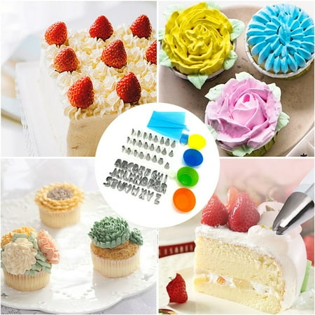57pcs Cake Decorating Supplies Kit Cupcake Decorating Kit Pastry