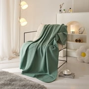 Mainstays Sage Fleece Throw Blanket 50" x 60"