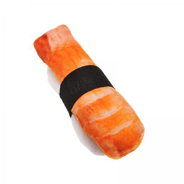4xSushi Catnip Juguete Para Gatos Lindo Gatito Suave Juguetes Con Hierba Gatera Para Gatos Gatito Camarones