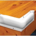 thumbnail image 1 of Taylor Made Boat Dock Edge 46081 Dock Pro; Corner Mount Bumper Guard; 10 Inch x 10 Inch; White; Marine Grade Vinyl; For Marine Applications, 1 of 2