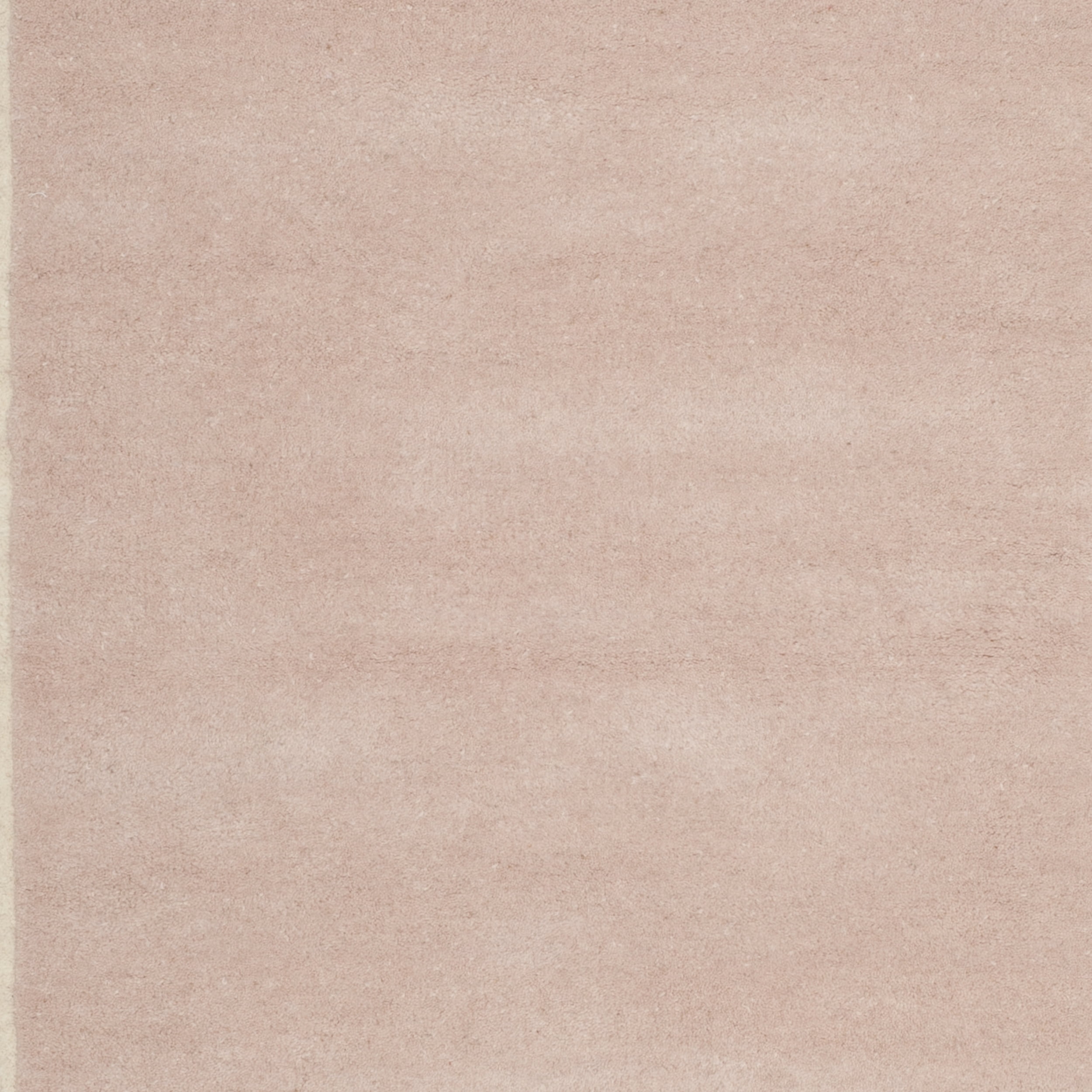 SAFAVIEH Bella Danita Plain Dotted Bordered Wool Area Rug, Light Pink/Ivory, 3' x 5'