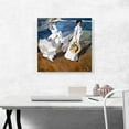 thumbnail image 2 of ARTCANVAS Seaside Stroll - Women Walking on the Beach 1909 Canvas Art Print by Joaquin Sorolla y Bastida - Size: 18" x 18" (1.50" Deep), 2 of 9