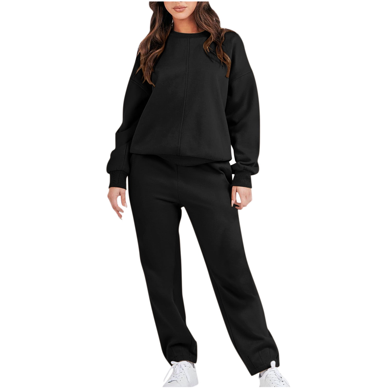 トップス ennoy PROFESSIONAL CREW SWEAT SET UP S Mens Crew Neck Sweatshirt 2 Piece Outfits Long Sleeve Solid