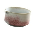 thumbnail image 2 of deevoka Ceramic Matcha Bowl 600ml Handcrafted for Japanese Matcha Preparation Family pink, 2 of 9