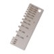 thumbnail image 1 of Guía De Soldadura De Filete De Espesor Guía De Soldadura Soldadura Herramienta De Regla De Espesor De Soldadura Sunnimix Calibre de soldadura de acero inoxidable, 1 of 8