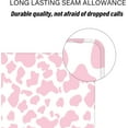thumbnail image 4 of Extended Large Computer Gaming Mouse Pad Desk Mat(31.5×15.7 in),Desk Pad with Non-Slip Base and Stitched Edges,Suitable for Work Office Large Gaming Mouse Pad Desktop Pad-Pink Cow, 4 of 6
