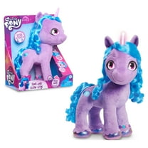 My Little Pony Sing and Glow Izzy, 13-Inch Lights and Sounds, Musical Feature Plush, Sings “Fit Right In”, Stuffed Animal, Horse,  Kids Toys for Ages 3 Up, Gifts and Presents